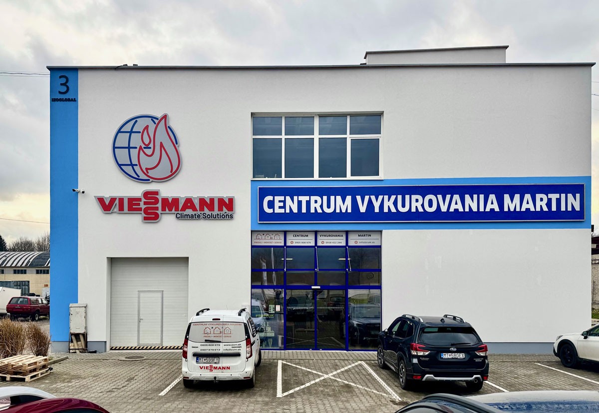 Lord Reklama - Viessmann - 3D-nápis