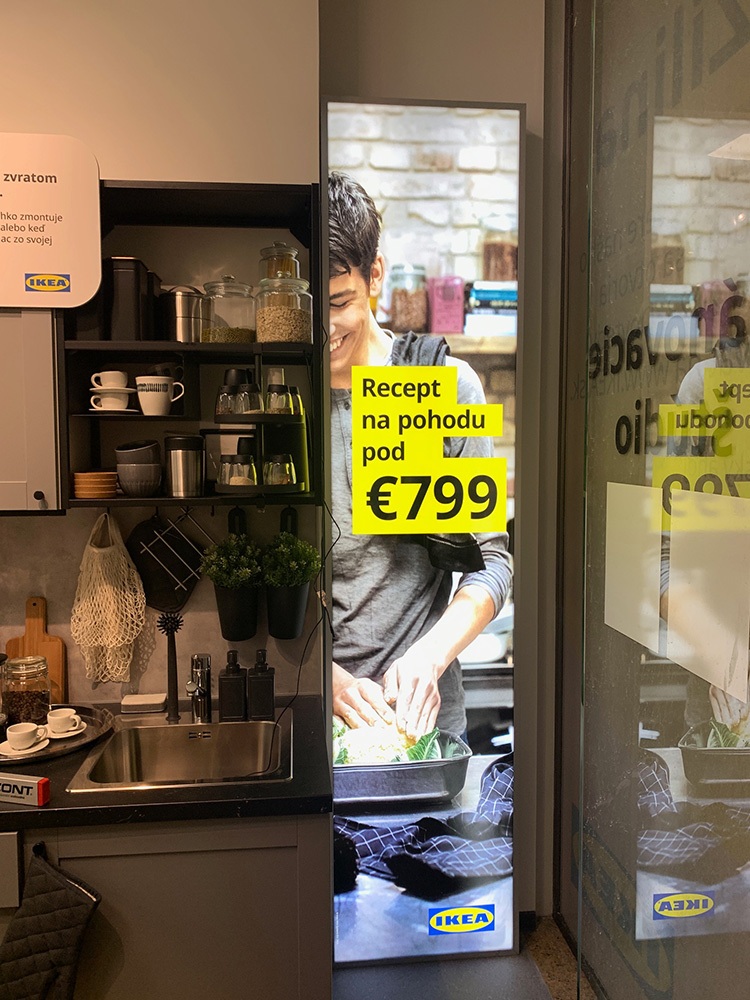 Lord Reklama - IKEA Žilina - svetelný box