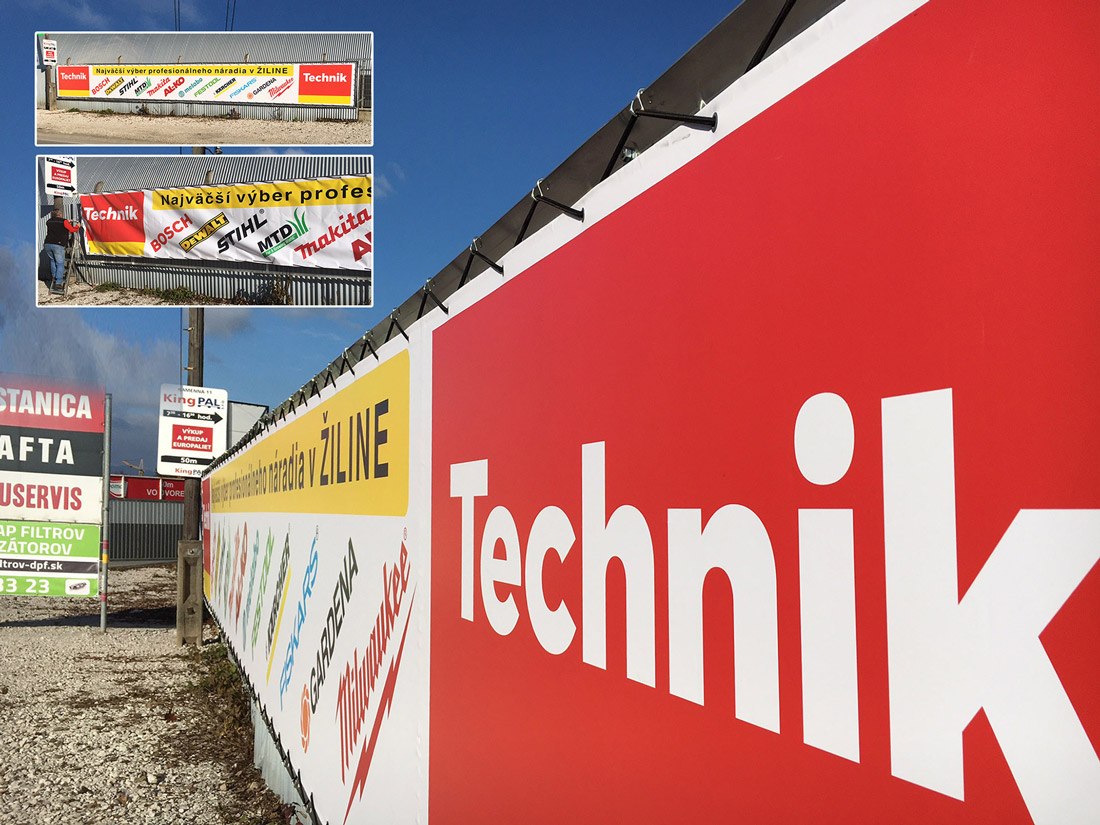 Lord Reklama - Technik - PVC-banner