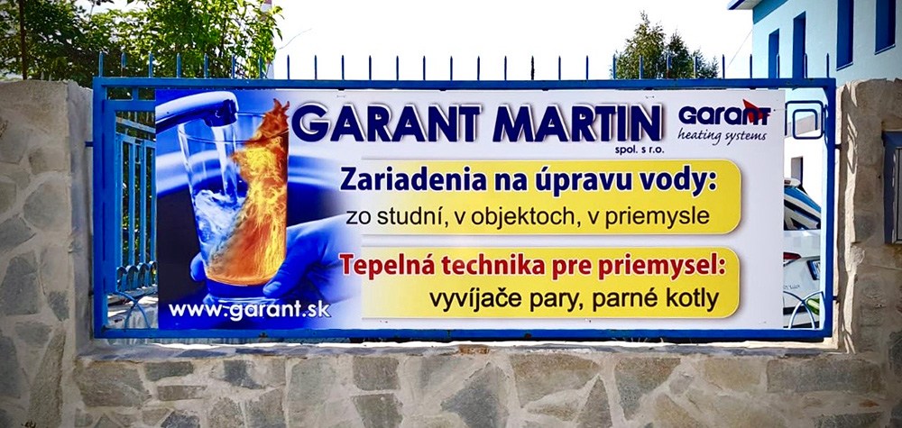 Lord Reklama - Garant - reklamná tabuľa
