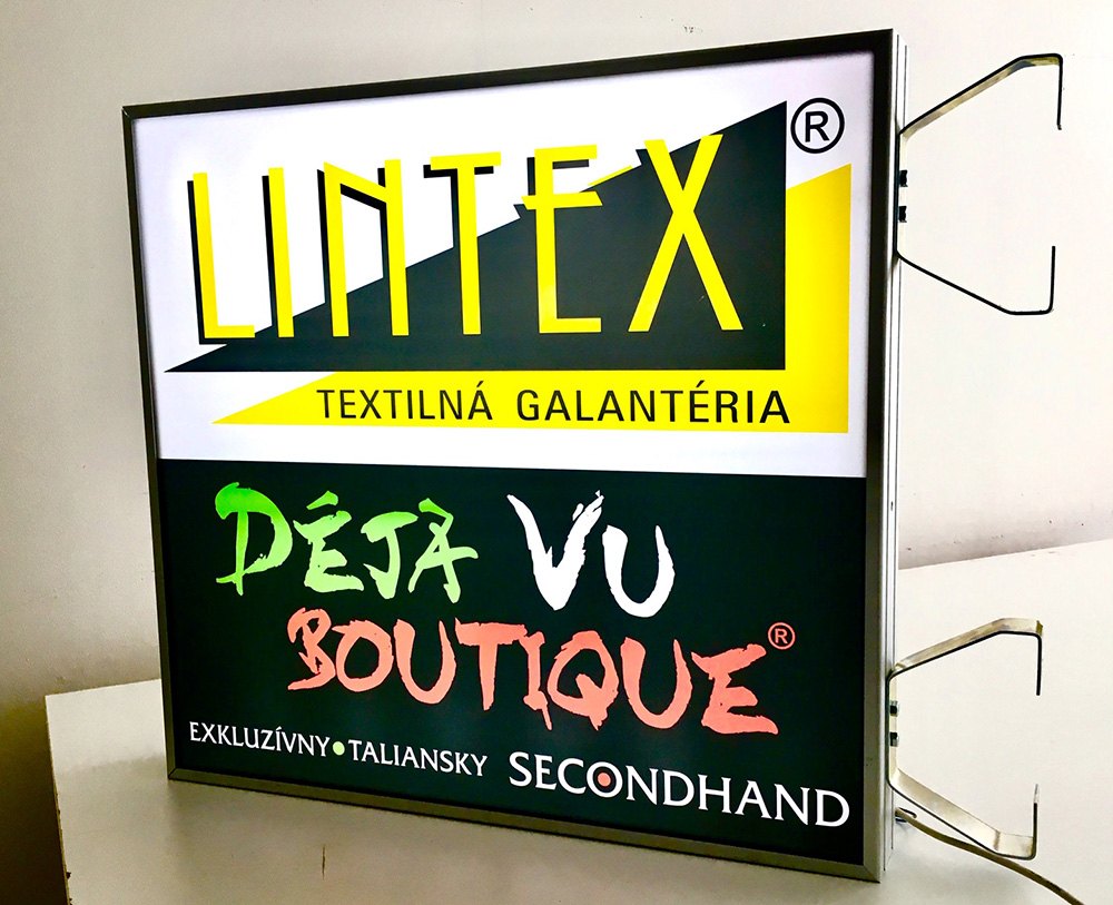 Lord Reklama - Lintex - reklamná tabuľa zasvietená
